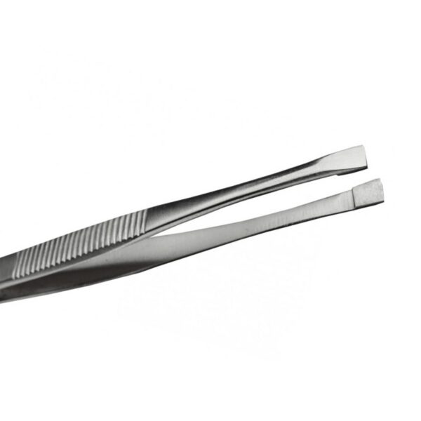 First aid tweezers, 7.5cm stainless steel