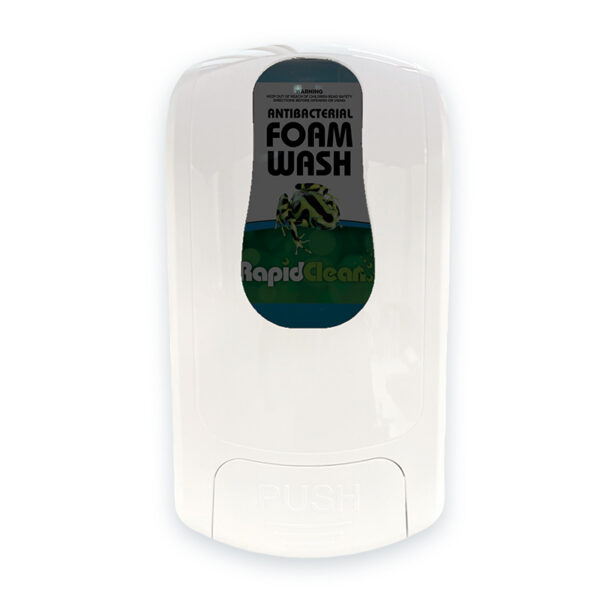RapidClean manual soap dispenser for 1L pods