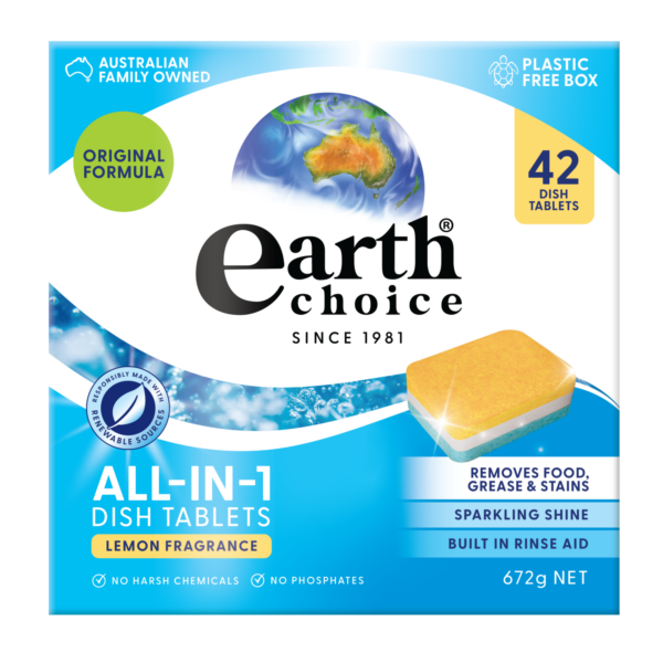 Earth Choice Dishwasher Tablets, Pack of 42