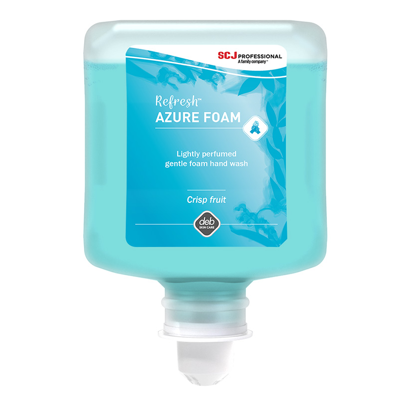 Deb Refresh Azure Foam Wash 2L, carton of 4