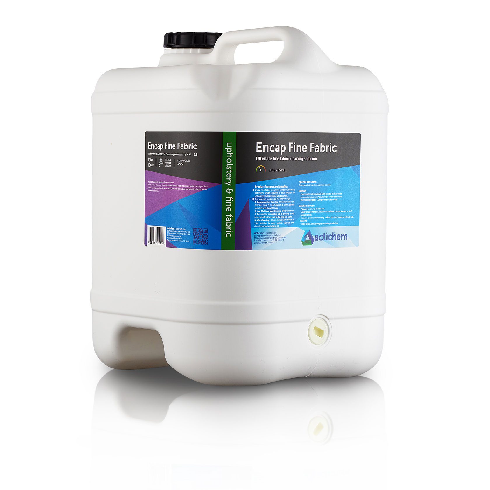 Actichem Encap Fine Fabric 5L encapsulation upholstery cleaner