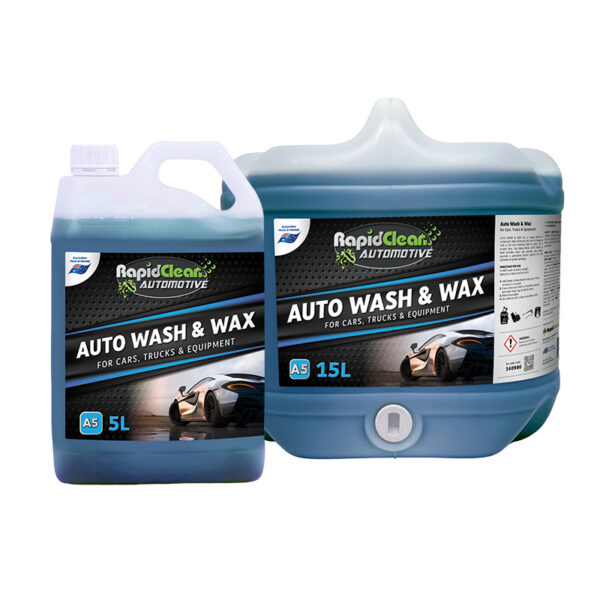 RapidClean Auto Wash and Wax, 5L