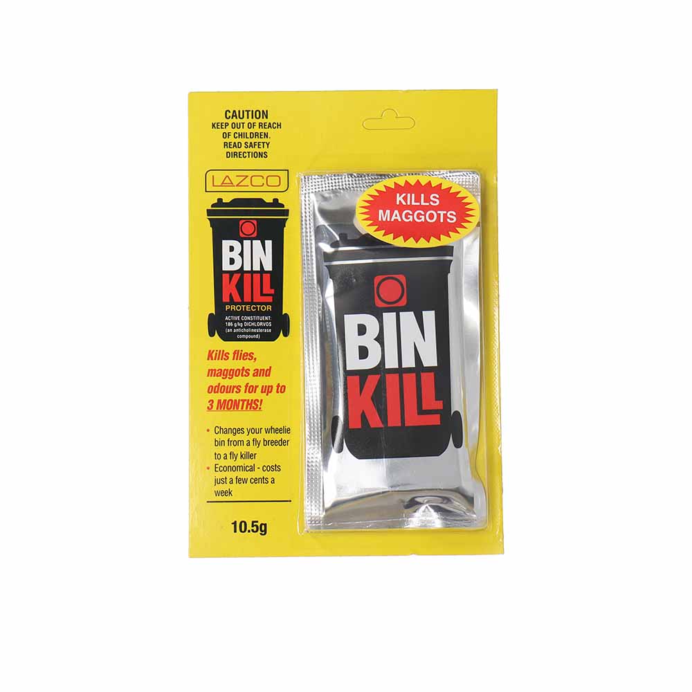 Bin Kill 10.5g wheelie bin fly and maggot control