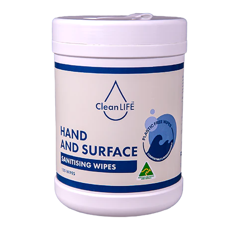 CleanLIFE Hand and Surface Wipes, bulk roll of 1000