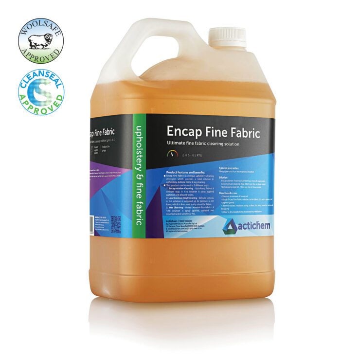 Actichem Encap Fine Fabric 5L encapsulation upholstery cleaner