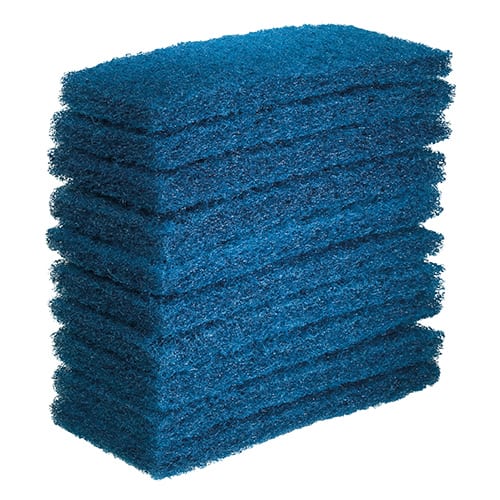 Oates Eager Beaver Blue Floor Pad, 10 pack