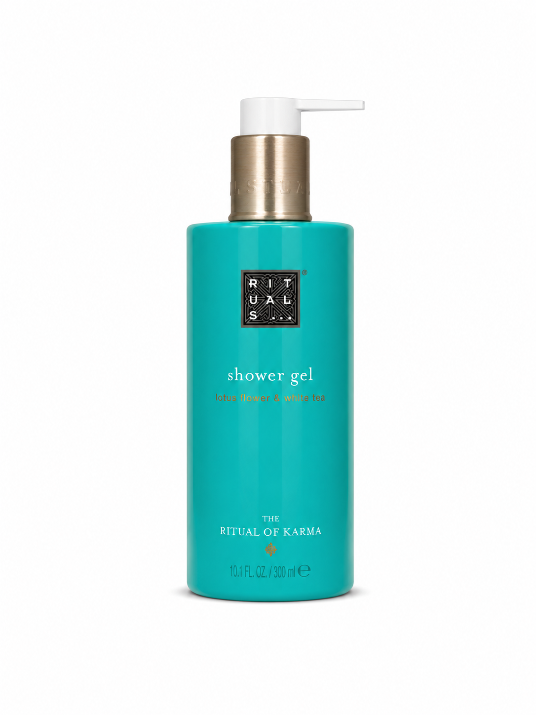 Ritual of Karma shower gel pump dispenser 300mL