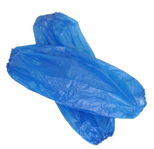 Apollo disposable sleeve protectors, blue, carton of 2000