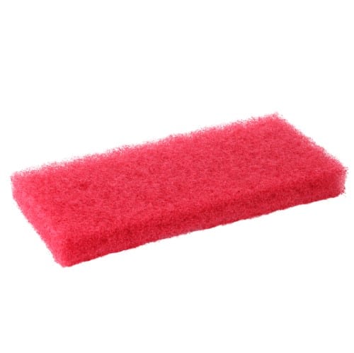 Sabco red utility pad, 11.5 x 25cm