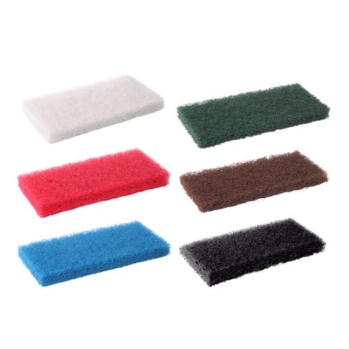 Sabco red utility pad, 11.5 x 25cm