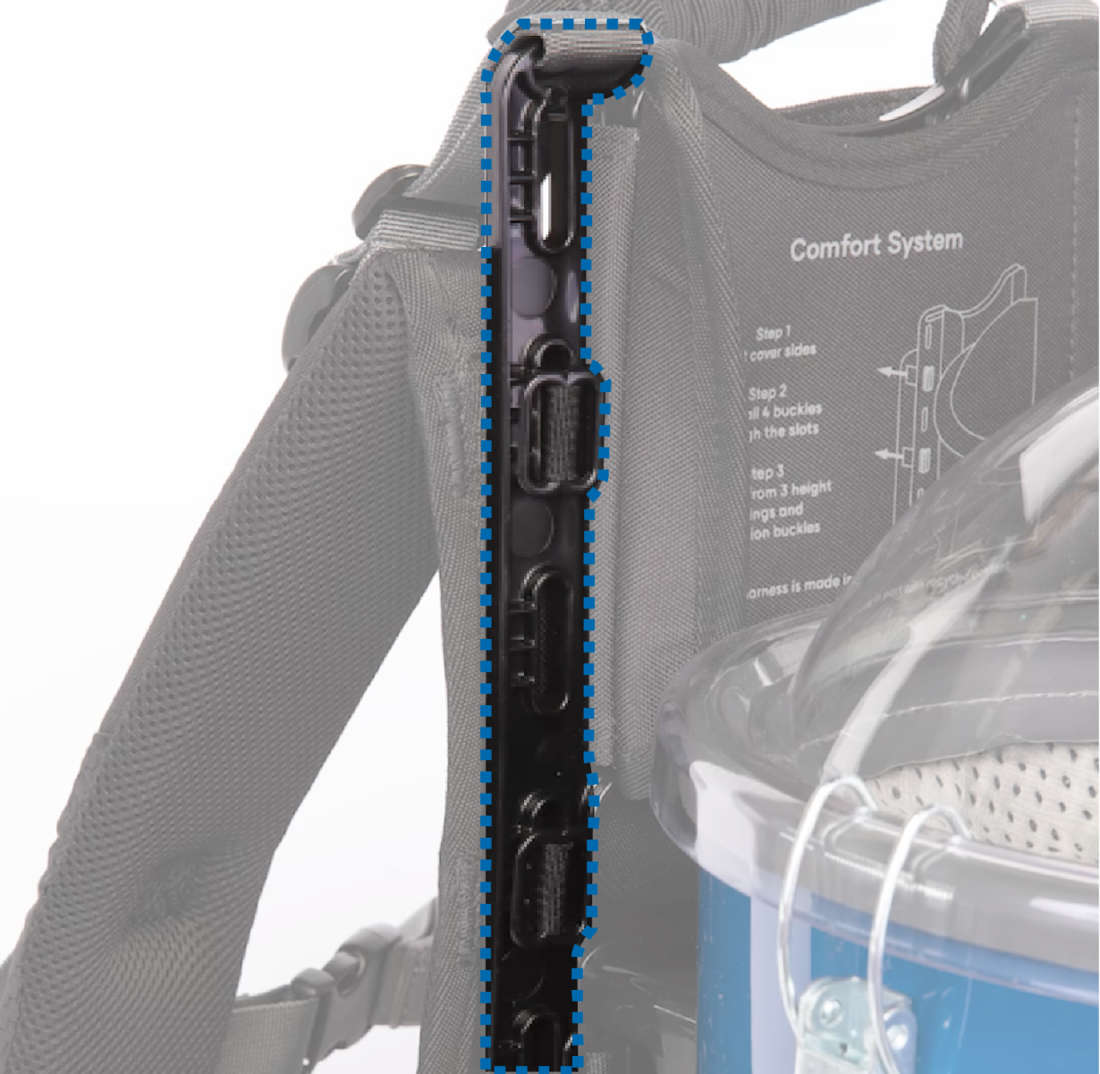 Pacvac Ecoharness and Frame Service Kit for SuperPro and Duo backpack vacuums