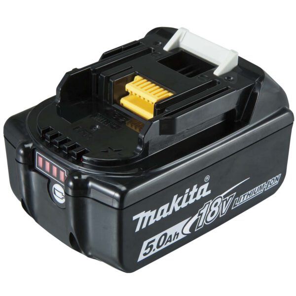 Makita BL1850B-L 18V 5.0Ah battery with fuel gauge