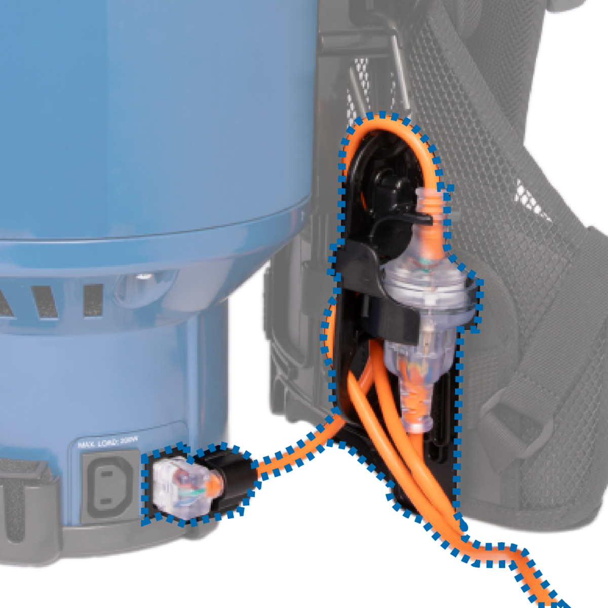 Pacvac Ecoharness and Frame Service Kit for SuperPro and Duo backpack vacuums