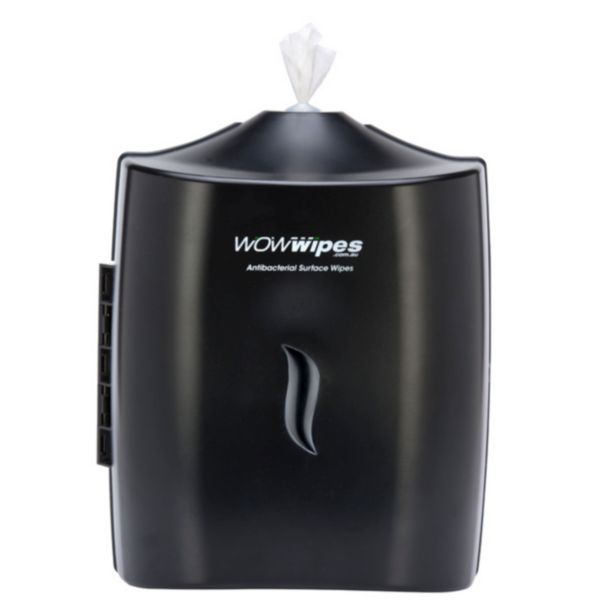 Wow Wipes wall mounted dispenser, black