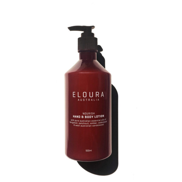 Eloura Nourish Hand and Body Lotion, 500ml dispenser