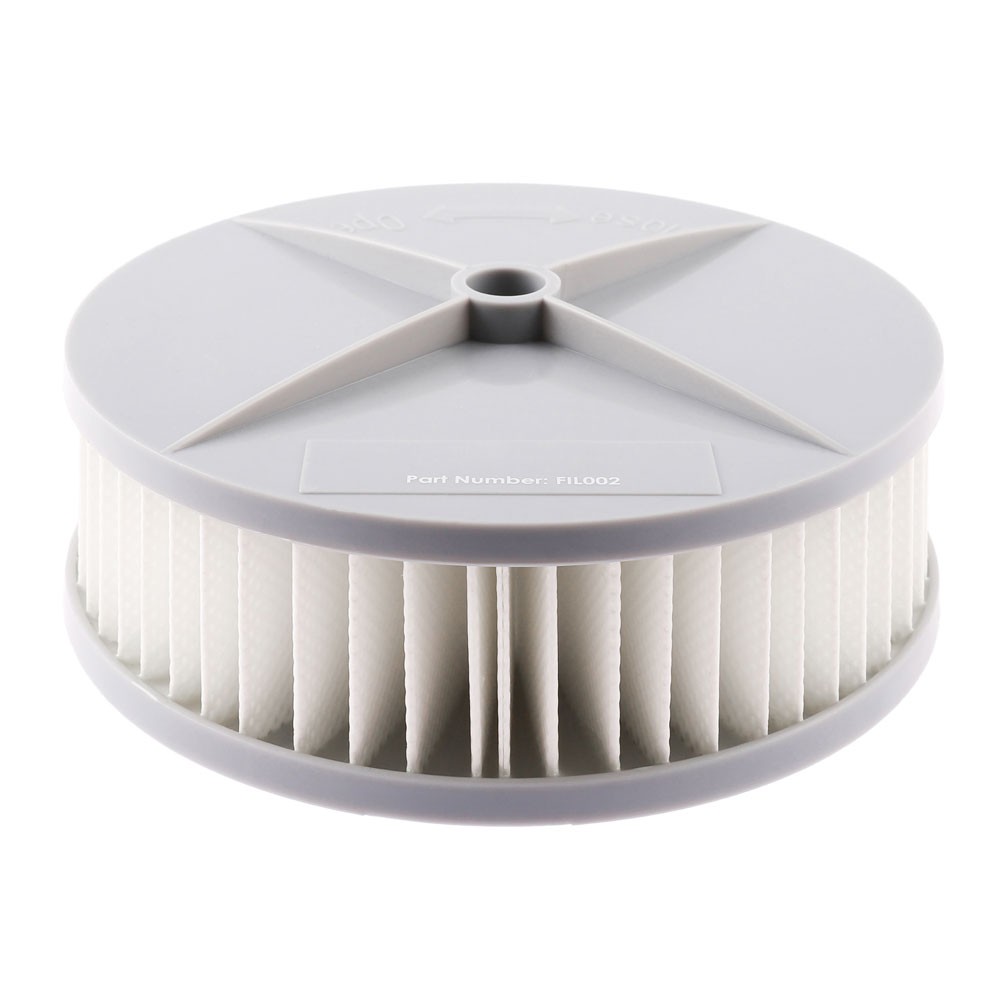 Pacvac Pre Motor Cartridge Filter, 68mm grey