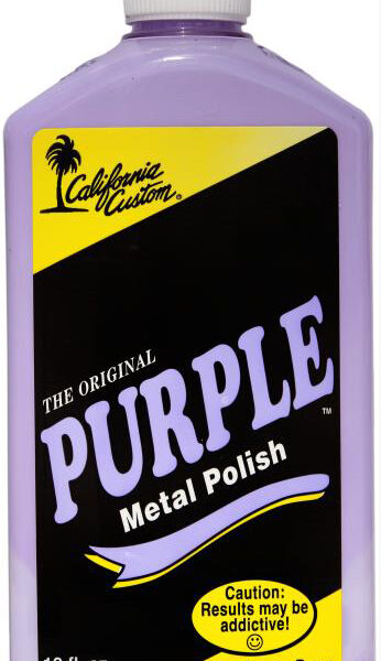 California Custom Purple Metal Polish 355ml
