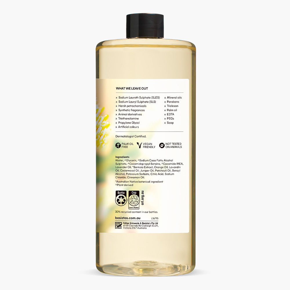 Bosistos Banksia Flower & Lavender Hand Wash 1L