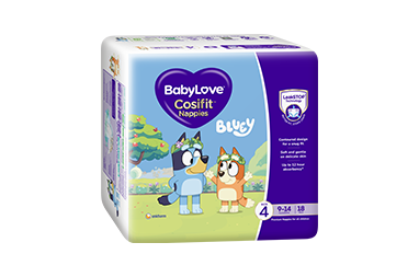 Babylove Cosifit Nappies Size 4, 9-14kg, 60 Pack