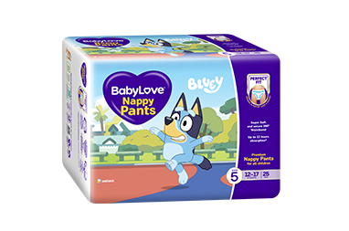 Babylove Nappy Pants Size 5, 12-17kg, 50 Pack