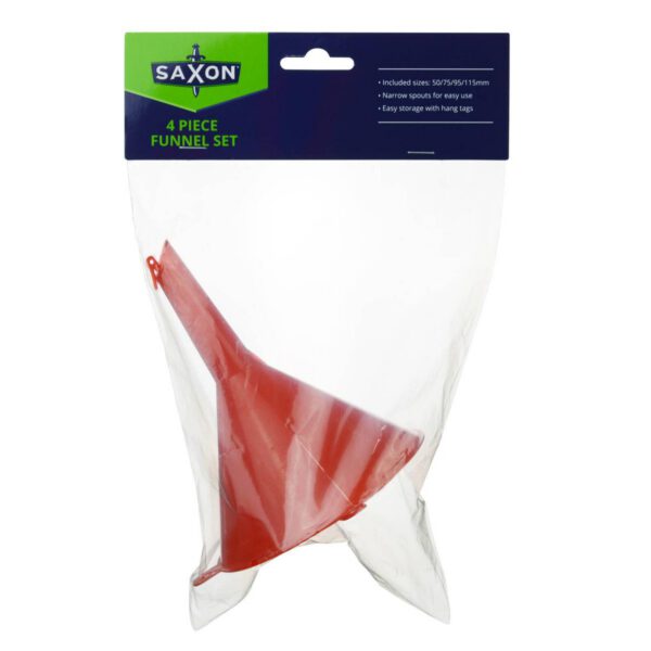 Saxon Funnel Red 4 Pack