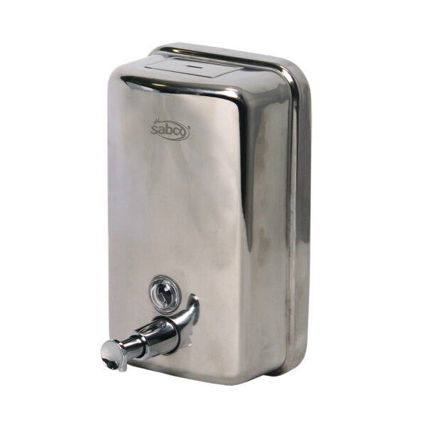 Sabco Stainless Steel Soap Dispenser 1L Vertical