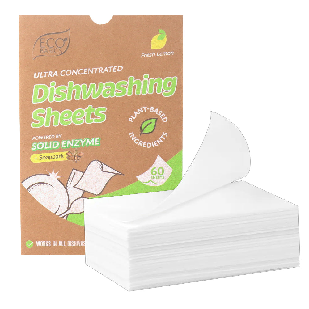 Eco Basics Dishwasher Sheets 60 pack