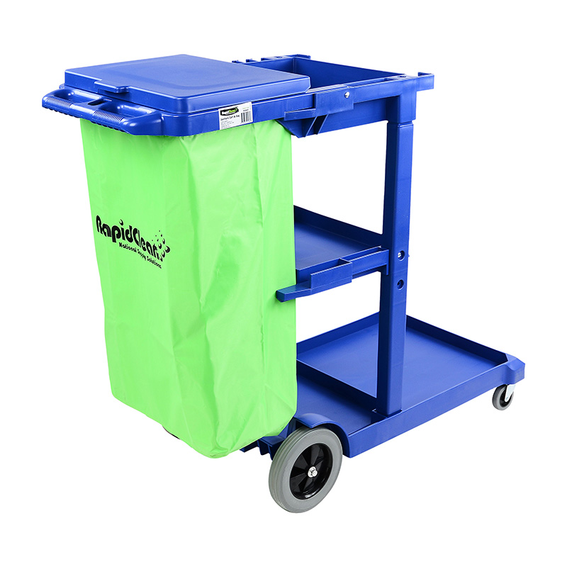 65040 Rapidclean Janitors Cart W Lid 1 (1)