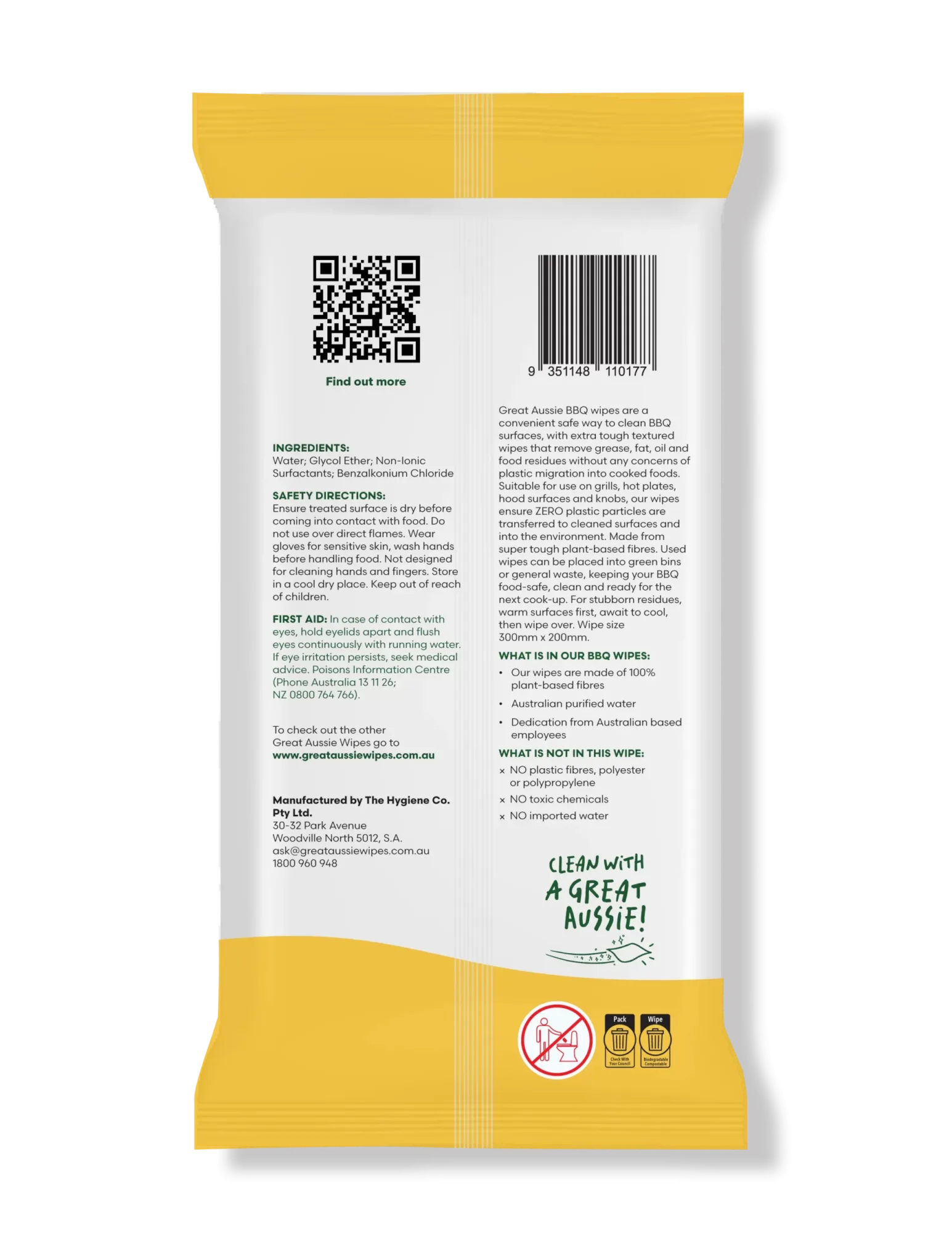 Bbq Wipes Mockup 30pk P2 Back