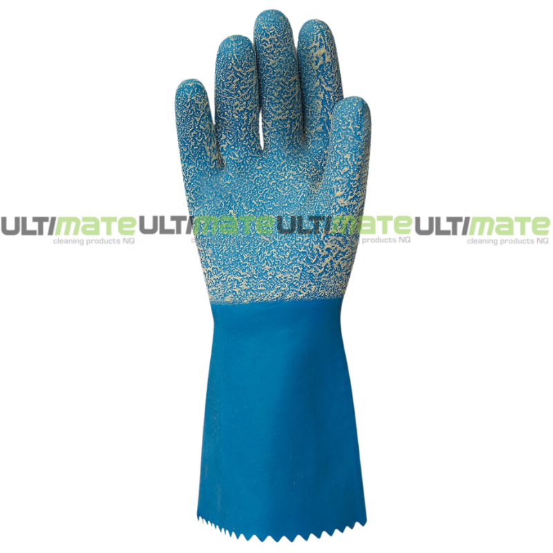 Bastion Cotton Lined Rubber Glove Each