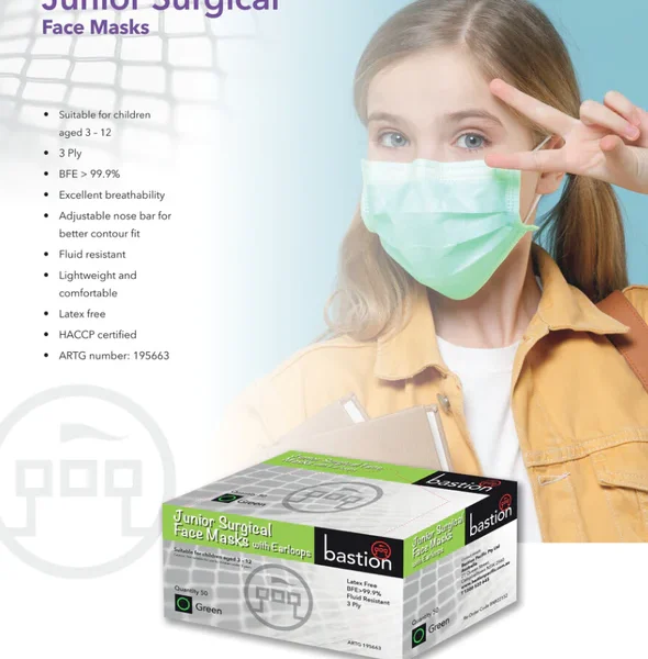 Bastion Junior Surgical Face Mask Sheet