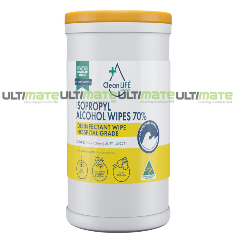 Cleanlife Iso Wipes Canister