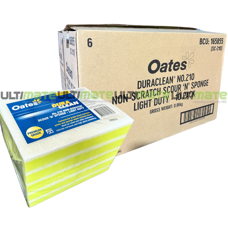 Duraclean Scour N Sponge White Carton