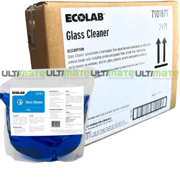 Ecolab Glass Cleaner Carton