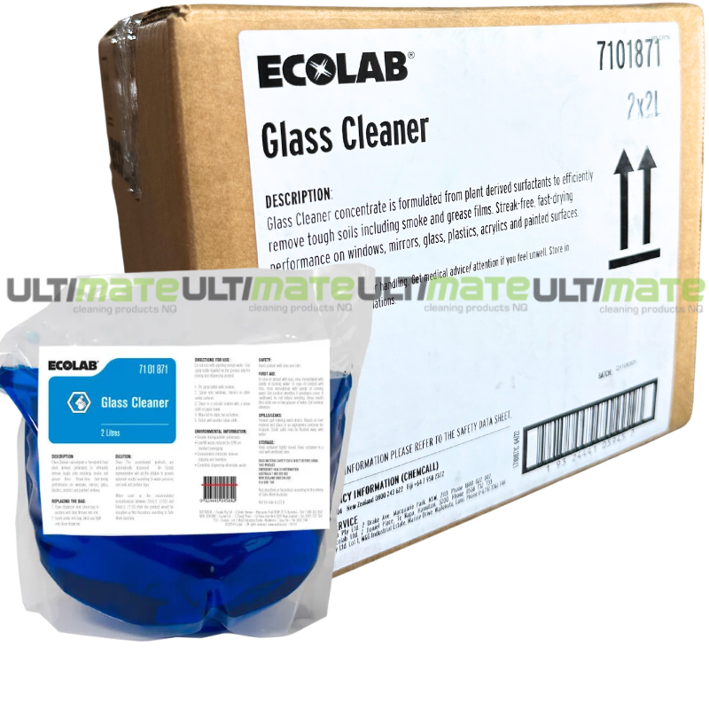 Ecolab Glass Cleaner Carton