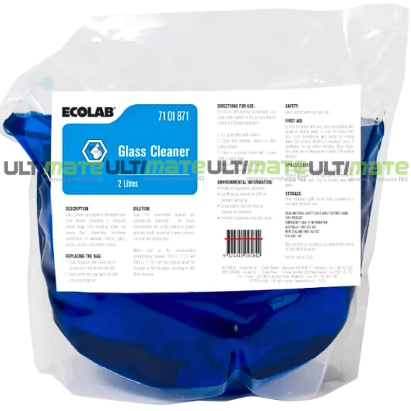 Ecolab Glass Cleaner Each
