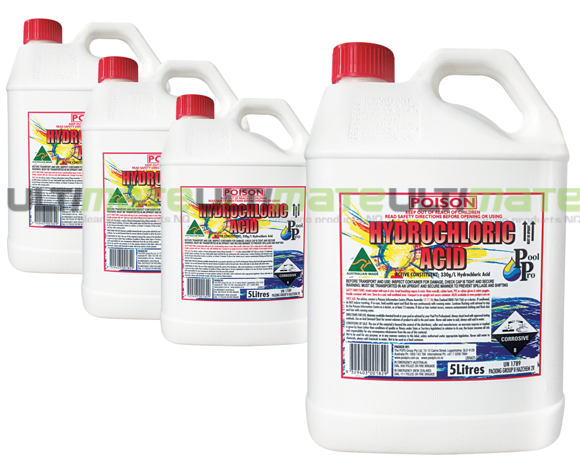 Hydrochloric Acid Carton
