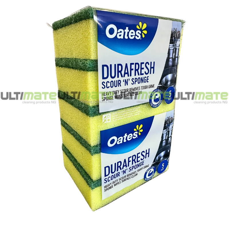Oates Durafresh Scour N Sponge Pack Each
