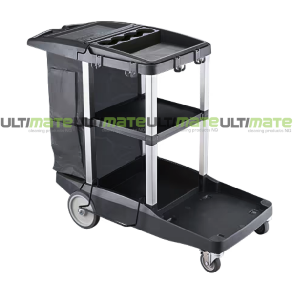 Oates Platinum Janitor Cart