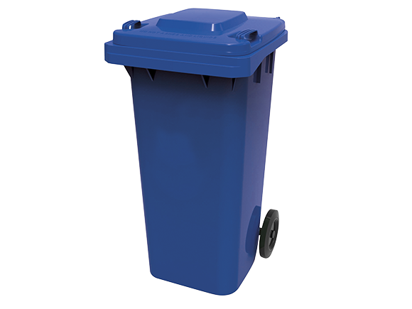 Oates Wheelie Bin Blue 120l
