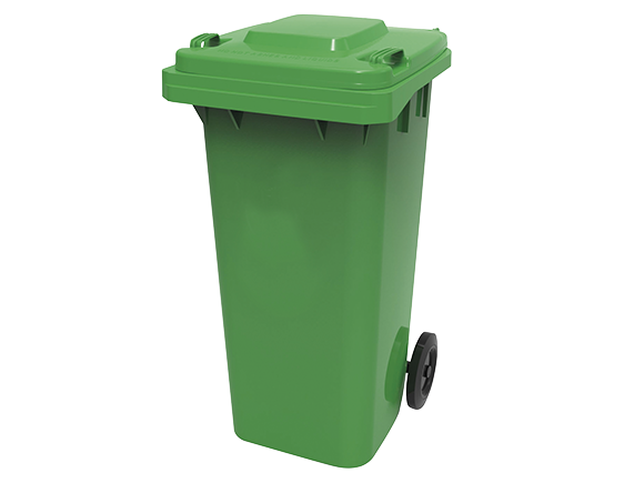 Oates Wheelie Bin Green 120l