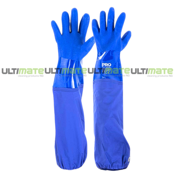 Pvc Blue Glove