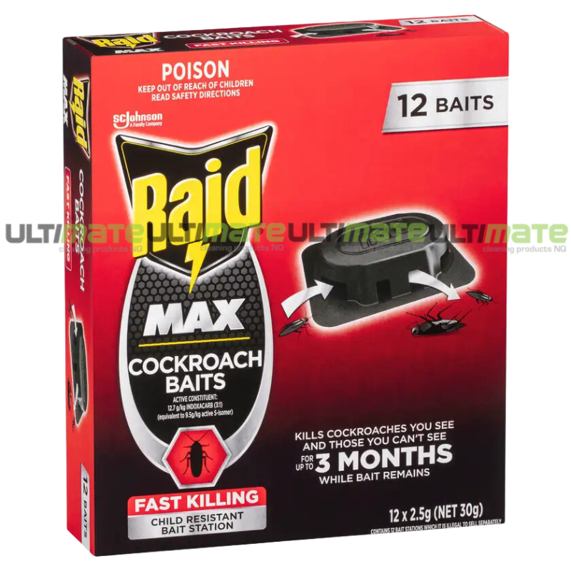 Raid Cockroach Baits Pack