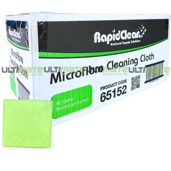 Rapidclean Microfibre Green Carton