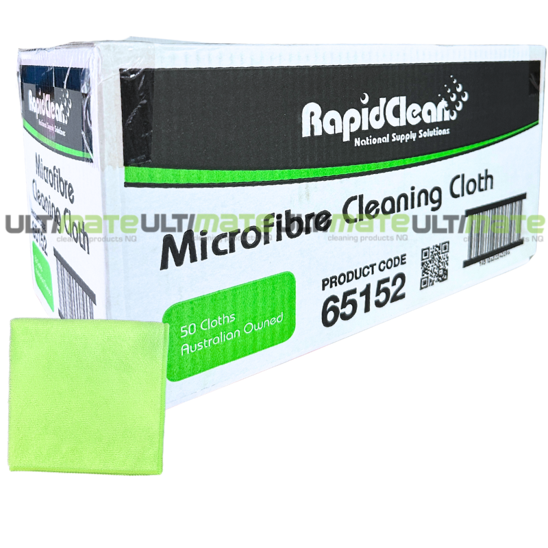 Rapidclean Microfibre Green Carton