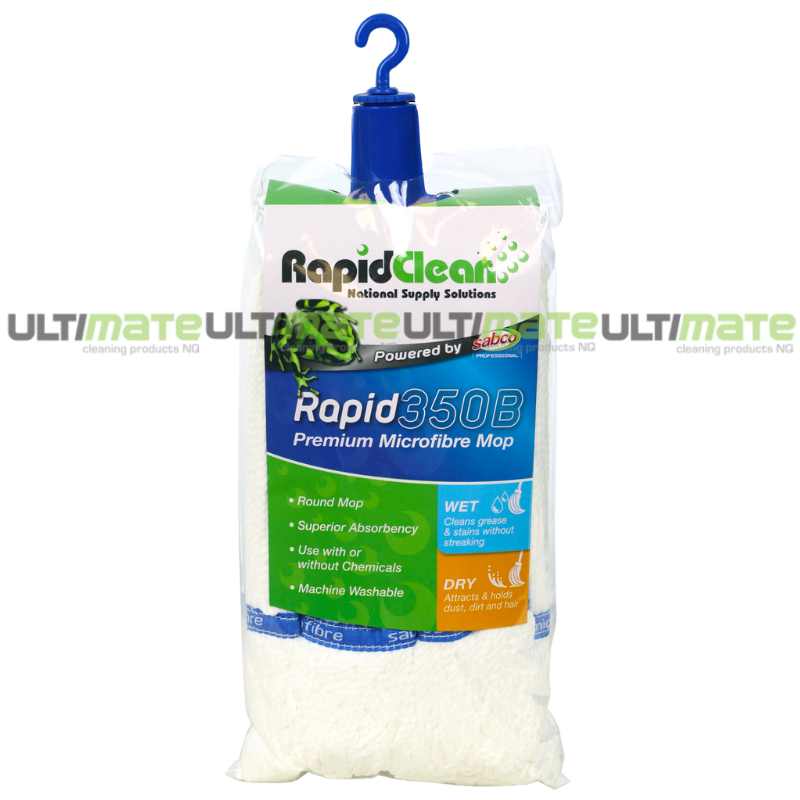 Rapidclean Microfibre Mop Head Blue