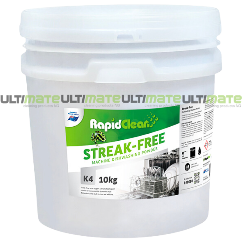 Rapidclean Streak Free 10kg Bucket