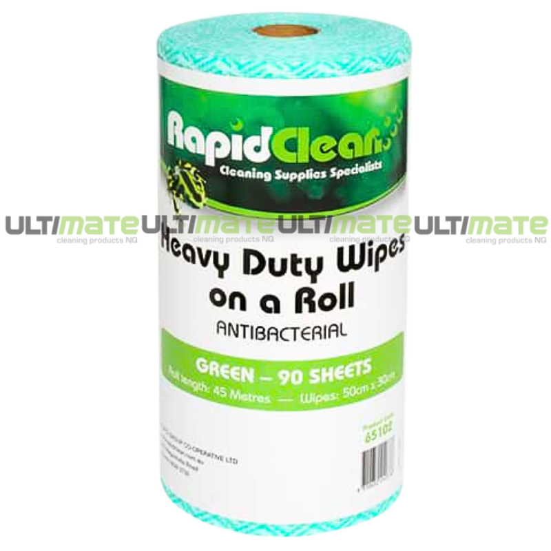 Rapidclean Wipes Green Each