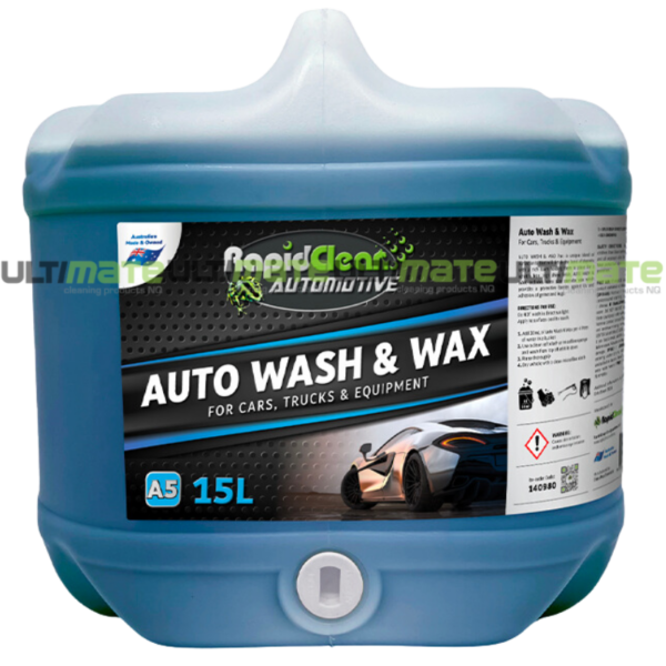 Rapidclean Auto Wash & Wax 15l