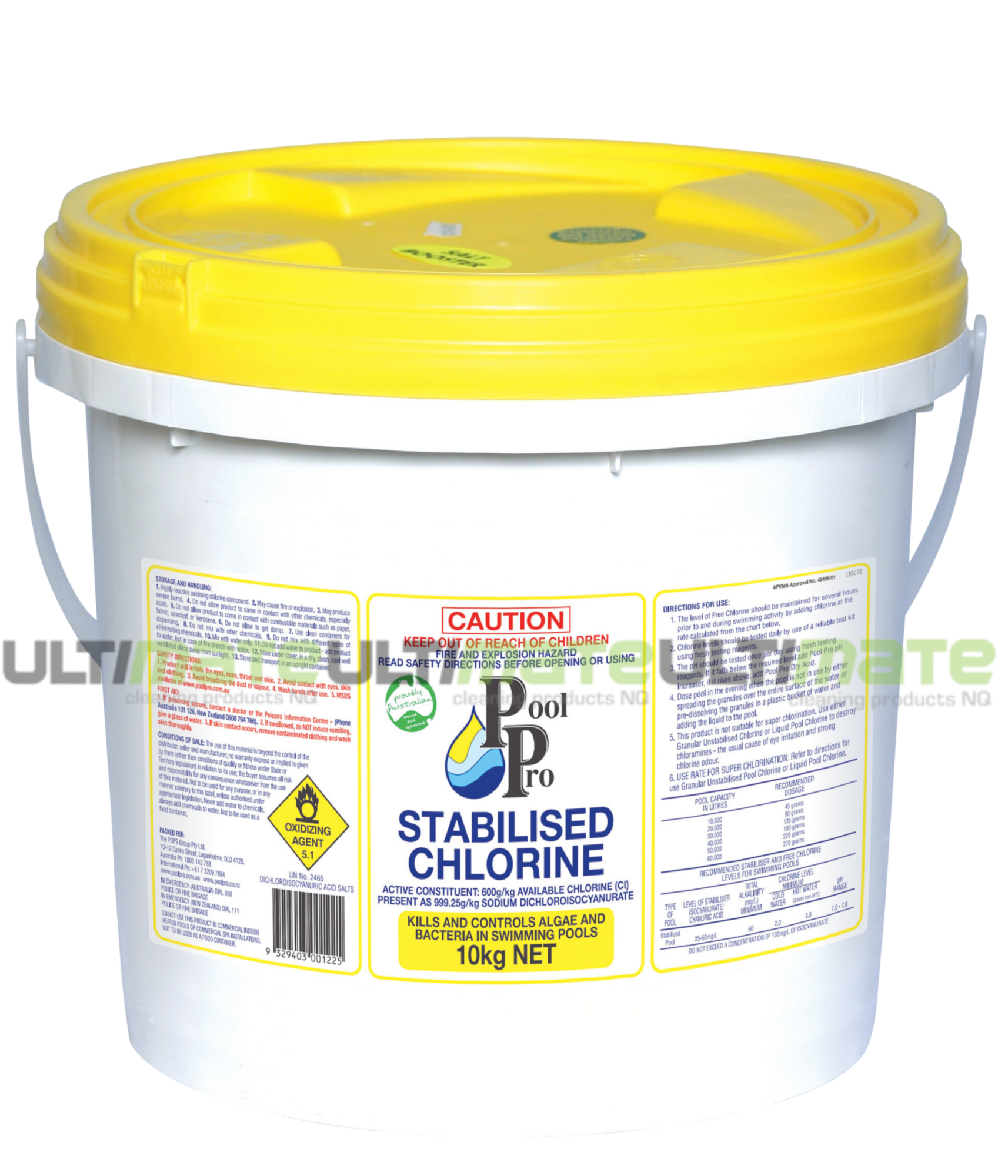 Stabilised Chlorine 10kg